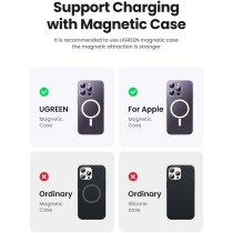 UGREEN 10000mAh Mini Powerbank Wireless 20W MagSafe - Beige — Buy in Cyprus with Fast Delivery