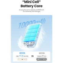 UGREEN 10000mAh Mini Powerbank Wireless 20W MagSafe - Beige — Buy in Cyprus with Fast Delivery