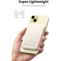 UGREEN 10000mAh Mini Powerbank Wireless 20W MagSafe - Beige — Buy in Cyprus with Fast Delivery