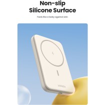 UGREEN 10000mAh Mini Powerbank Wireless 20W MagSafe - Beige — Buy in Cyprus with Fast Delivery