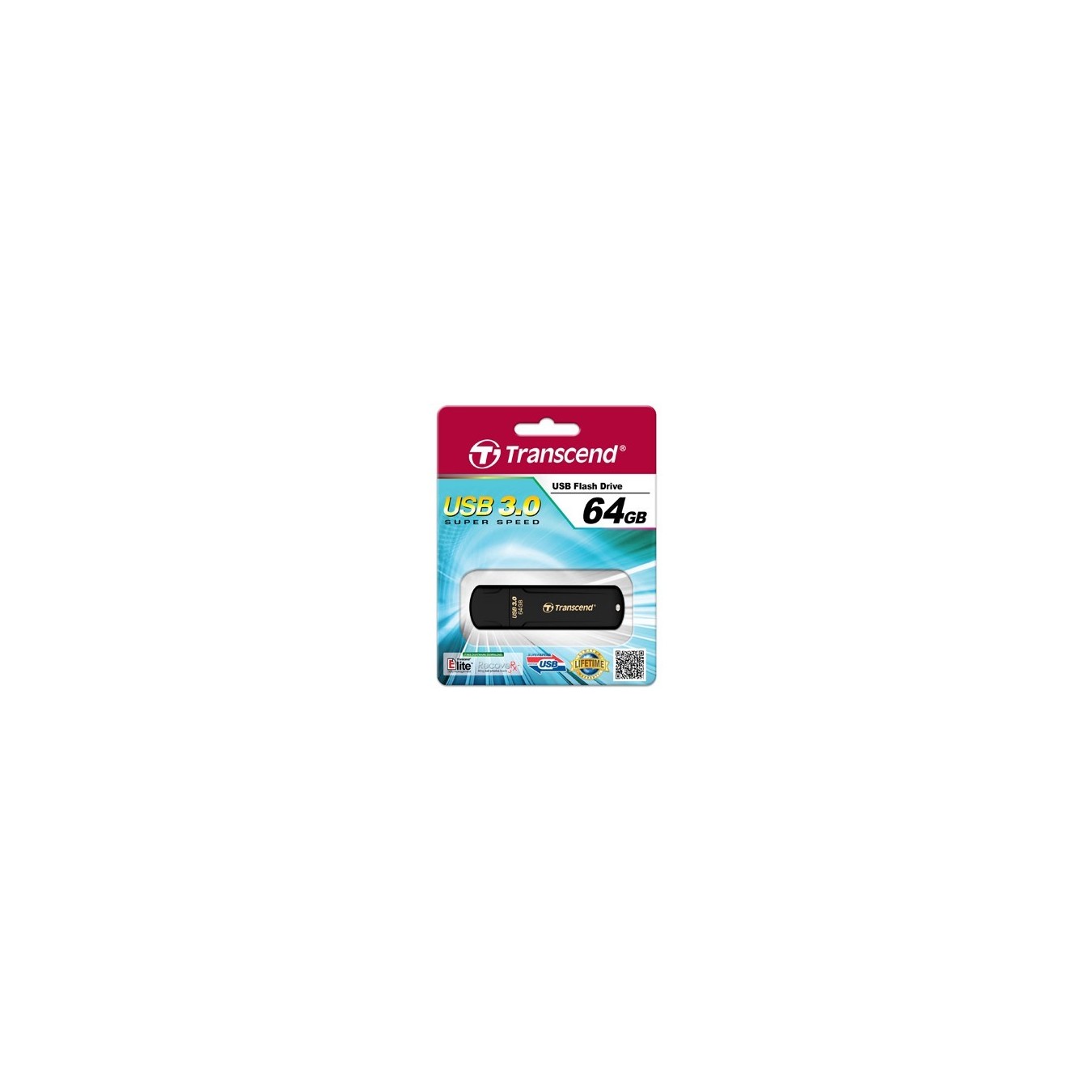 STICK 64GB Transcend JetFlash 700 USB 3.0 Black - JetFlash 700 - Black, 64GB, USB 3.0 — Buy in Cyprus with Fast Delivery