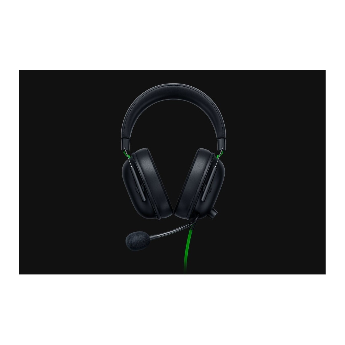 Razer BlackShark V2 X Headset - BlackShark V2 X - Over-Ear, Wired, Black/Green — Buy in Cyprus with Fast Delivery