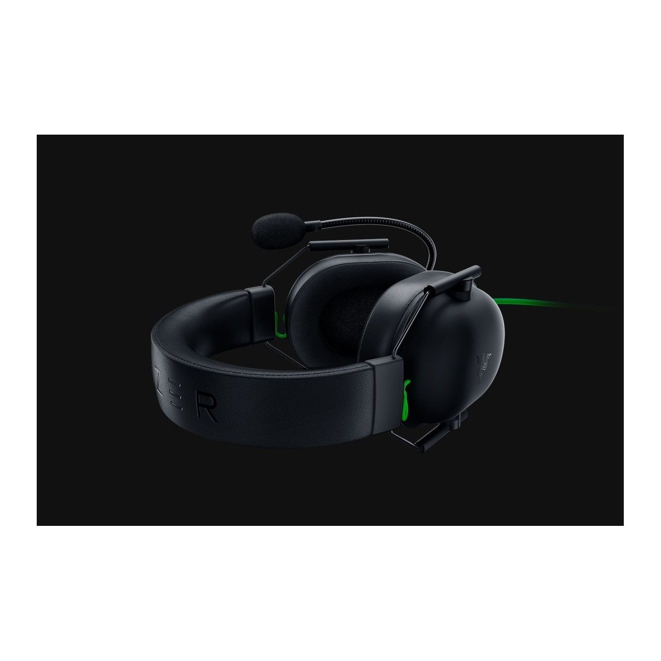 Razer BlackShark V2 X Headset - BlackShark V2 X - Over-Ear, Wired, Black/Green — Buy in Cyprus with Fast Delivery