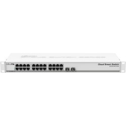 Buy MikroTik CSS326-24G-2S+RM - CSS326-24G-2S+RM - White, 24x GbE, 2x SFP+, Pass... in Cyprus, Nicosia, Limassol, Larnaka, Pafos