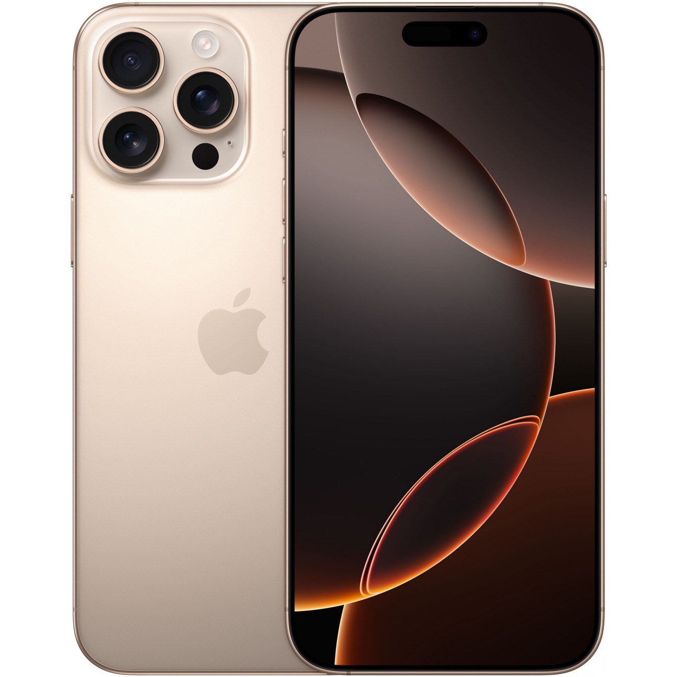 Apple iPhone 16 Pro Max - Desert Titanium - 512 GB, A18 Pro, 6-core CPU, 6.9 inch LTPO OLED 120 Hz