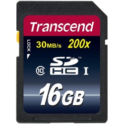 Buy Transcend 16GB SDHC Card - Class 10 - Black in Cyprus, Nicosia, Limassol, Larnaka, Pafos