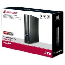 Transcend StoreJet 8TB 3.5in HDD - 35T3 - (Black, 8TB, 3.5in, USB 3.2 Gen1) — Buy in Cyprus with Fast Delivery
