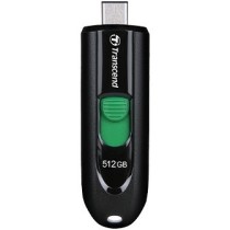 Transcend JetFlash 790C USB 3.2 Gen1 Flash Drive - 790C - 512GB, USB-C, Black/Green — Buy in Cyprus with Fast Delivery