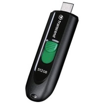 Transcend JetFlash 790C USB 3.2 Gen1 Flash Drive - 790C - 512GB, USB-C, Black/Green — Buy in Cyprus with Fast Delivery