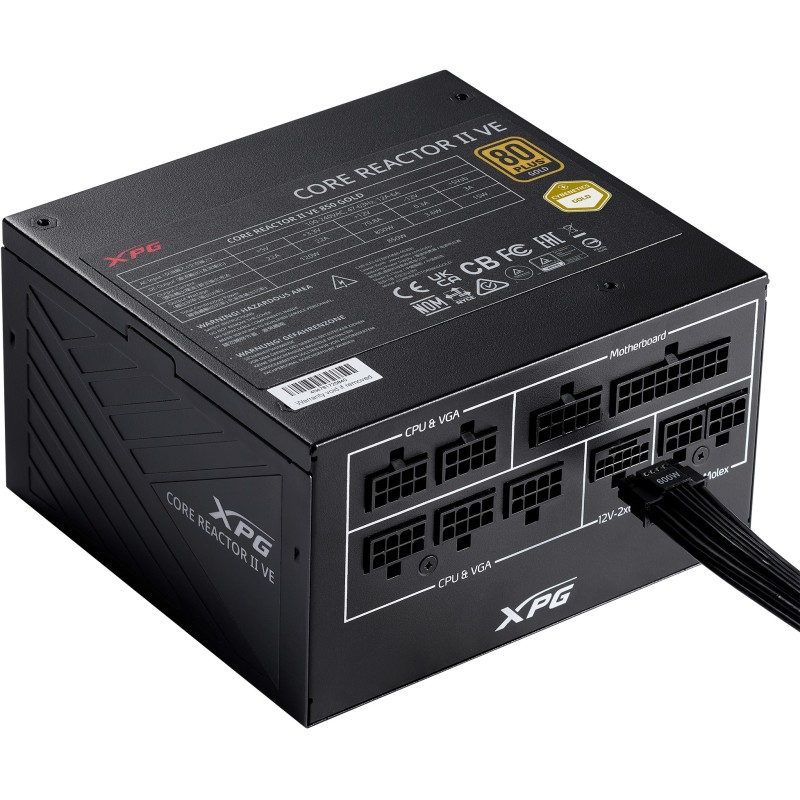 Buy ADATA XPG CORE REACTOR II VE 750W PSU - 80+ Gold, Fully Modular ATX in Cyprus, Nicosia, Limassol, Larnaka, Pafos