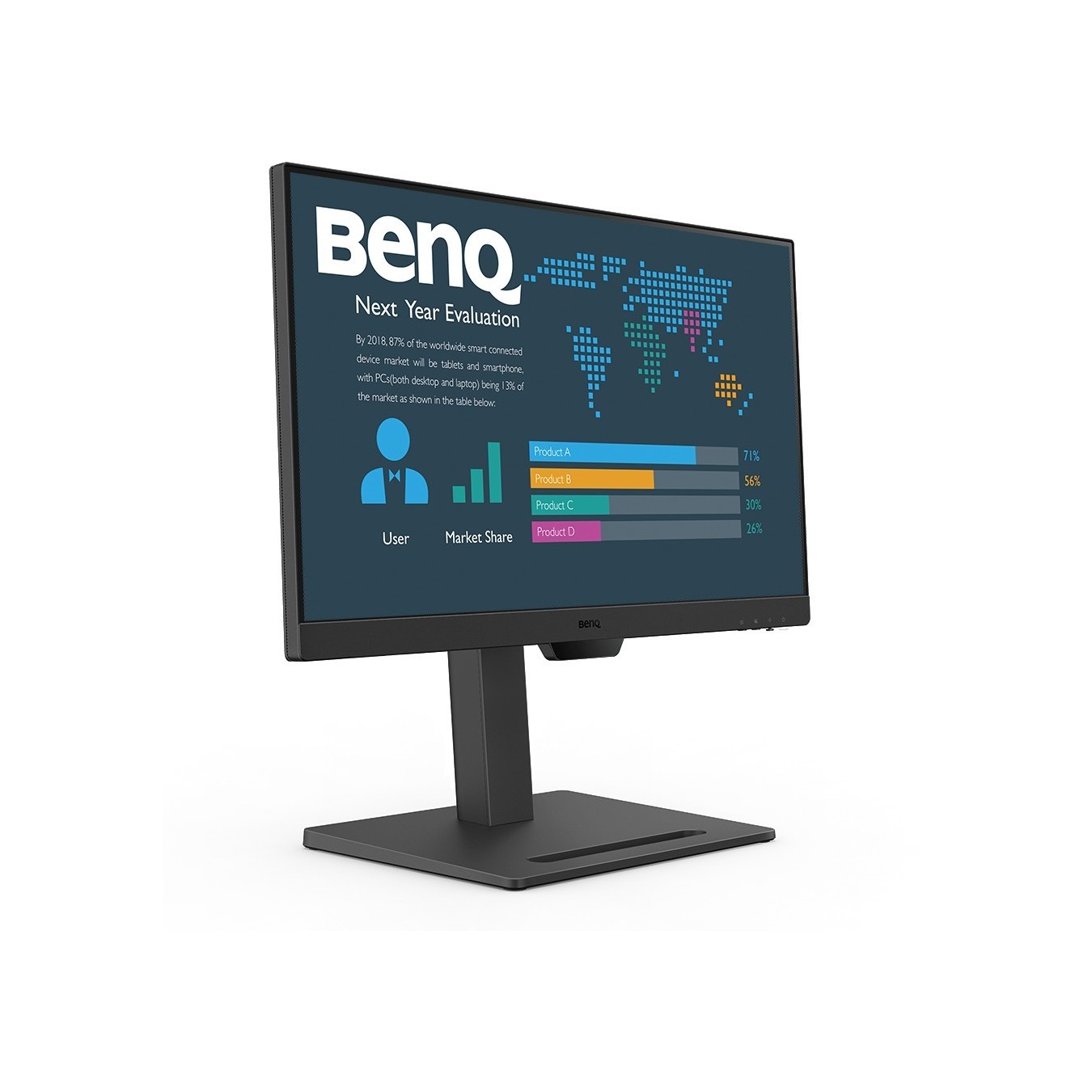 BenQ BL2490T 23.8\" IPS Full HD Monitor - BL2490T - (Black, 23.8 inch, 100 Hz) — Buy in Cyprus with Fast Delivery