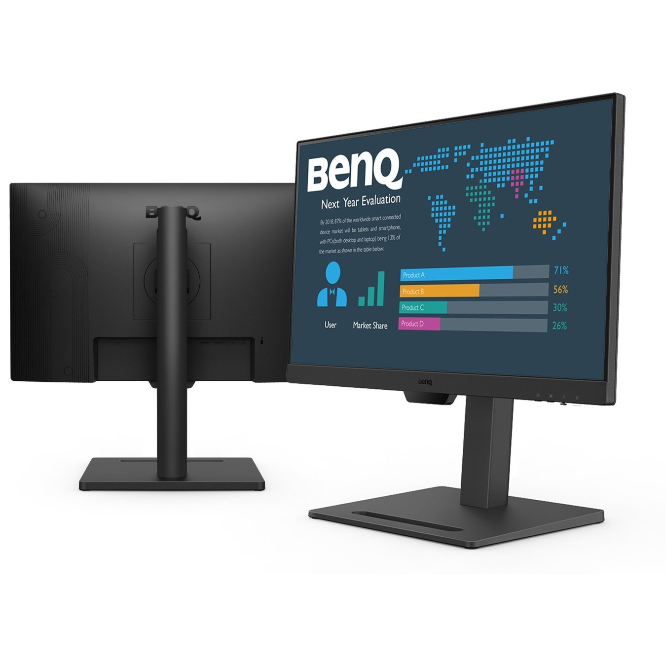 BenQ BL2490T 23.8\" IPS Full HD Monitor - BL2490T - (Black, 23.8 inch, 100 Hz) — Buy in Cyprus with Fast Delivery