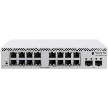MikroTik Cloud Smart Switch - CSS318-16G-2S+IN - (White, 16x Gigabit, 2x SFP+) — Buy in Cyprus with Fast Delivery
