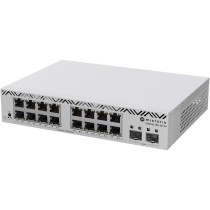 MikroTik Cloud Smart Switch - CSS318-16G-2S+IN - (White, 16x Gigabit, 2x SFP+) — Buy in Cyprus with Fast Delivery