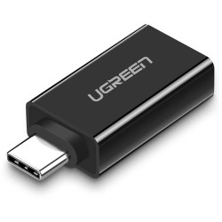 Buy UGREEN USB-C to USB 3.0 A Female Adapter - 20808 - Black in Cyprus, Nicosia, Limassol, Larnaka, Pafos