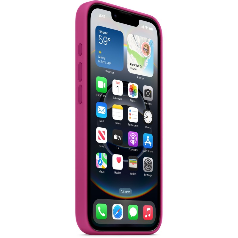 Buy Apple iPhone16e Silicone Case - iPhone16e - Fuchsia in Cyprus, Nicosia, Limassol, Larnaka, Pafos