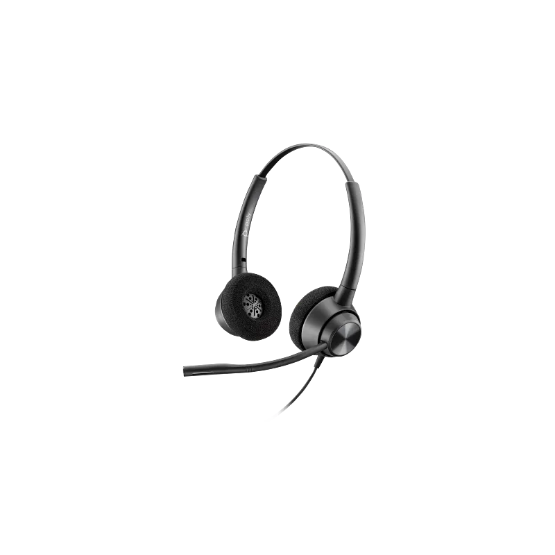 Buy HP Poly EncorePro 320 - USB-C Wired On-ear Headset, Stereo, Black in Cyprus, Nicosia, Limassol, Larnaka, Pafos
