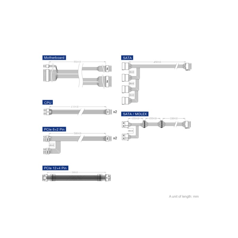 Buy Fortron Dagger PRO 850W - Dagger PRO 850W - SFX, Fully Modular, 80+ Gold in Cyprus, Nicosia, Limassol, Larnaka, Pafos