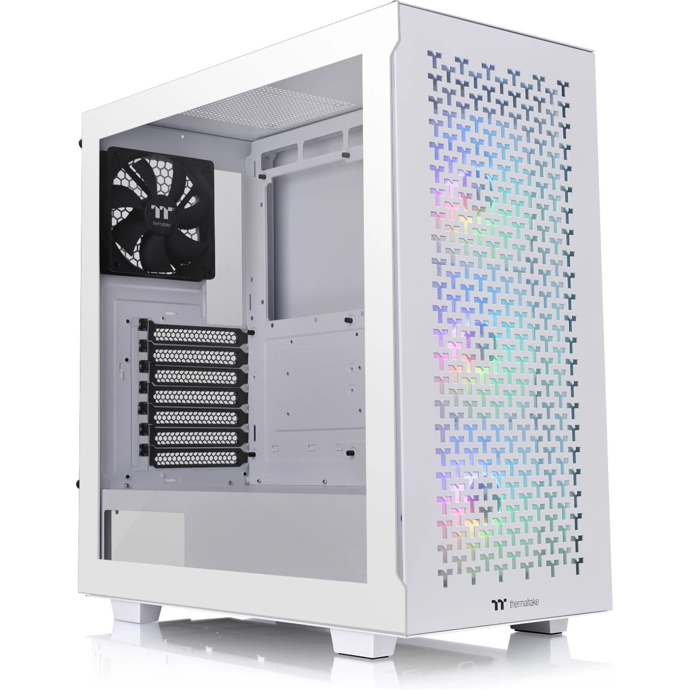 Thermaltake TOWER ATX Midi Tower - V350 - Snow White ARGB TG — Buy in Cyprus with Fast Delivery