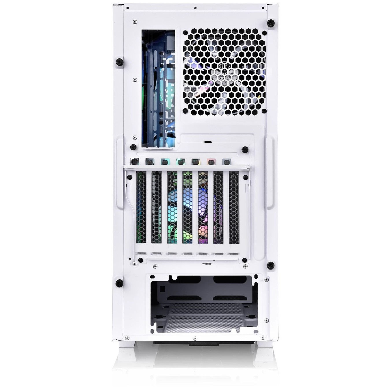 Thermaltake TOWER ATX Midi Tower - V350 - Snow White ARGB TG — Buy in Cyprus with Fast Delivery