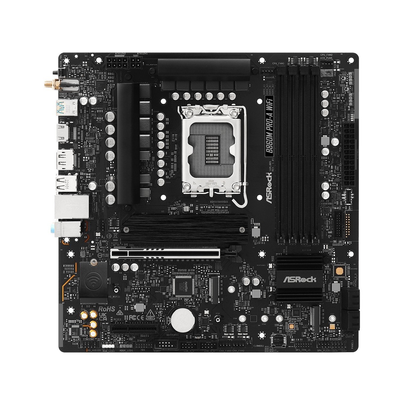 B860M Pro-A WiFi - 1851 - Micro-ATX motherboard with WiFi — Buy in Cyprus with Fast Delivery