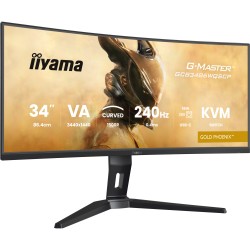 Buy Iiyama G-Master 34-inch Ultrawide Curved Monitor - GCB3486WQSCP - Gold Phoen... in Cyprus, Nicosia, Limassol, Larnaka, Pafos