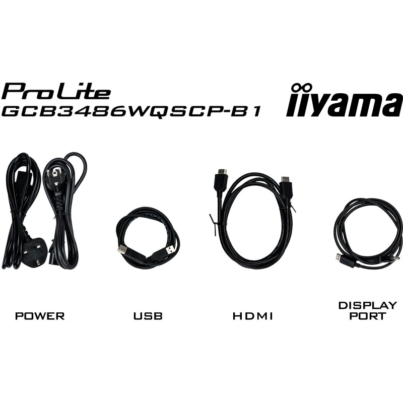 Buy Iiyama G-Master 34-inch Ultrawide Curved Monitor - GCB3486WQSCP - Gold Phoen... in Cyprus, Nicosia, Limassol, Larnaka, Pafos