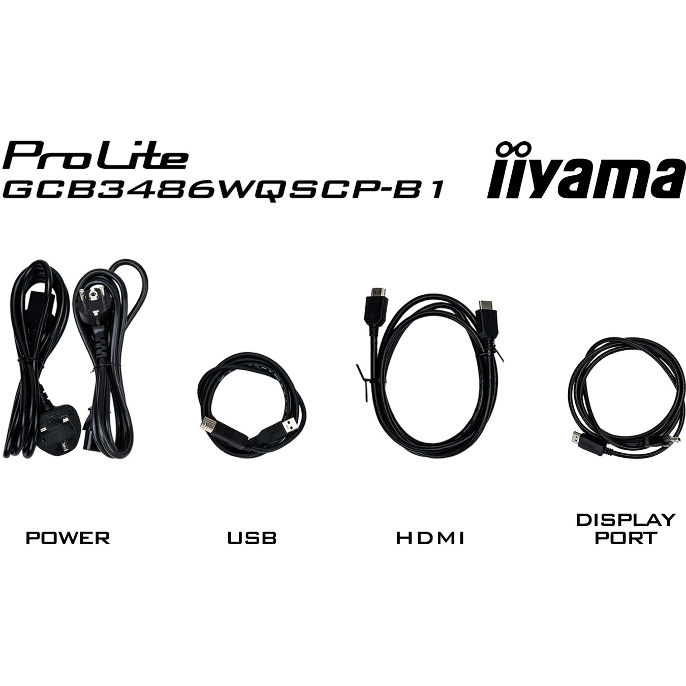 Iiyama G-Master 34-inch Ultrawide Curved Monitor - GCB3486WQSCP - Gold Phoenix, 3440x1440, 144Hz