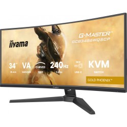 Buy Iiyama G-Master 34-inch Ultrawide Curved Monitor - GCB3486WQSCP - Gold Phoen... in Cyprus, Nicosia, Limassol, Larnaka, Pafos