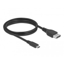 DELOCK USB-C to DisplayPort Cable DP Alt Mode 8K60 1.5m - Bidirectional — Buy in Cyprus with Fast Delivery