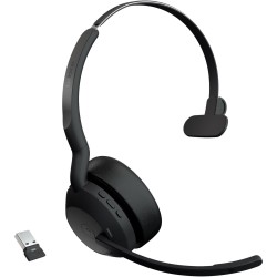 Buy Jabra Evolve2 55 Link380a MS Mono - Wireless Over-ear Headset (PU Leather, 2... in Cyprus, Nicosia, Limassol, Larnaka, Pafos
