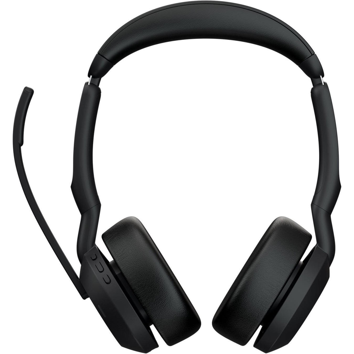 Jabra Evolve2 55 Link380a MS Stereo Stand - Link380a - Over-ear Closed, 2.4 GHz USB-A wireless