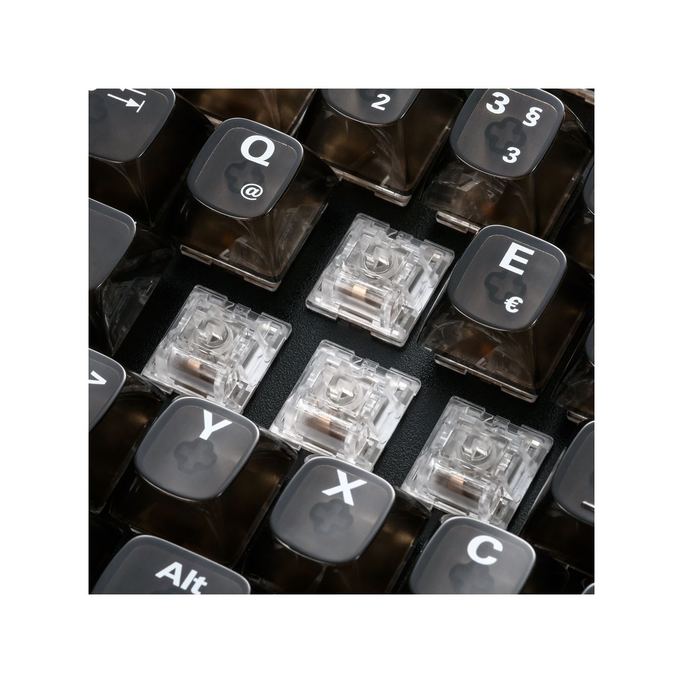 Sharkoon Crystal Shark Gaming Keyboard - Black - Full-Size, Wired USB — Buy in Cyprus with Fast Delivery