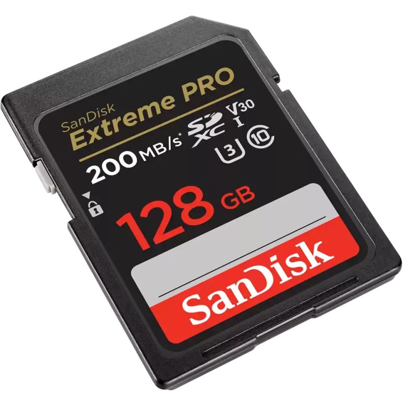 Buy SanDisk Extreme Pro SDXC 128GB Card - SDXC, 128GB, up to 200 MB/s in Cyprus, Nicosia, Limassol, Larnaka, Pafos