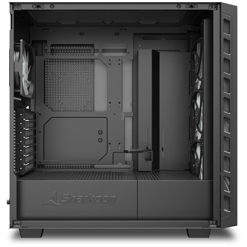 Buy Sharkoon Rebel C80G RGB ATX PC Case - C80G - Black Glass Panel in Cyprus, Nicosia, Limassol, Larnaka, Pafos