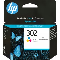 Buy HP 302 Tri-Color Ink Cartridge - F6U65AE - Cyan, Magenta, Yellow in Cyprus, Nicosia, Limassol, Larnaka, Pafos