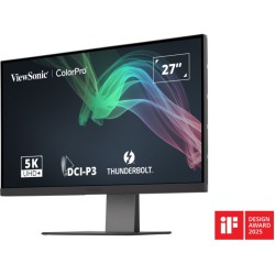 Buy ViewSonic VP2788-5K 27-inch 4K IPS Monitor - HDMI DP USB-C, Flat in Cyprus, Nicosia, Limassol, Larnaka, Pafos