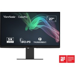 Buy ViewSonic VP2788-5K 27-inch 4K IPS Monitor - HDMI DP USB-C, Flat in Cyprus, Nicosia, Limassol, Larnaka, Pafos