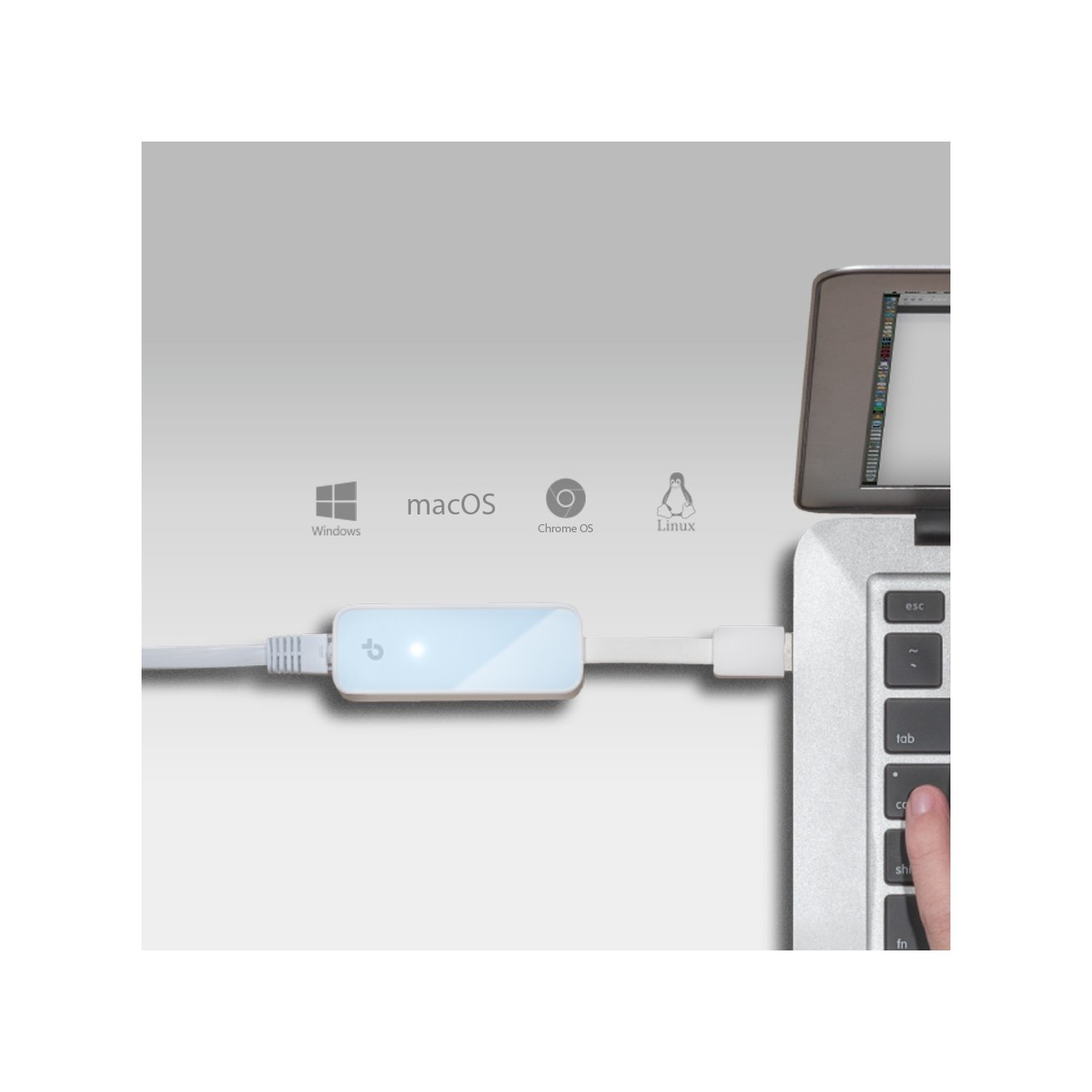 TP-Link USB 2.0 to 10/100 Mbps Ethernet Adapter - UE200 - (USB 2.0, 10/100 Mbps) — Buy in Cyprus with Fast Delivery