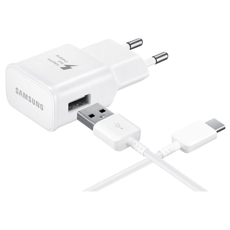 Buy Samsung 15W Fast Charger with USB-C Cable 1.5m - White in Cyprus, Nicosia, Limassol, Larnaka, Pafos