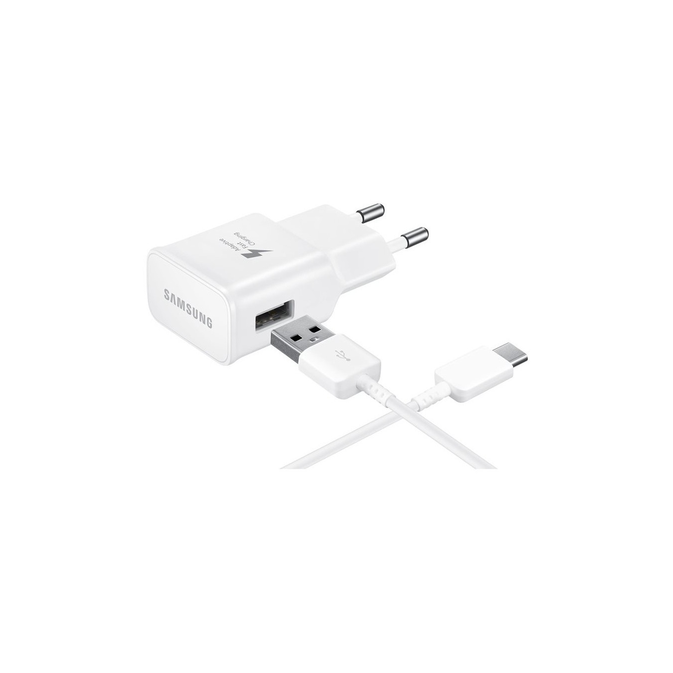 Samsung 15W Fast Charger with USB-C Cable 1.5m - White — Buy in Cyprus with Fast Delivery