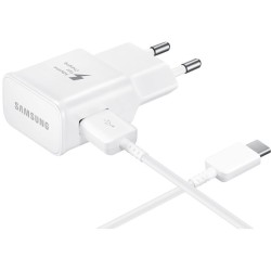 Buy Samsung 15W Fast Charger with USB-C Cable 1.5m - White in Cyprus, Nicosia, Limassol, Larnaka, Pafos