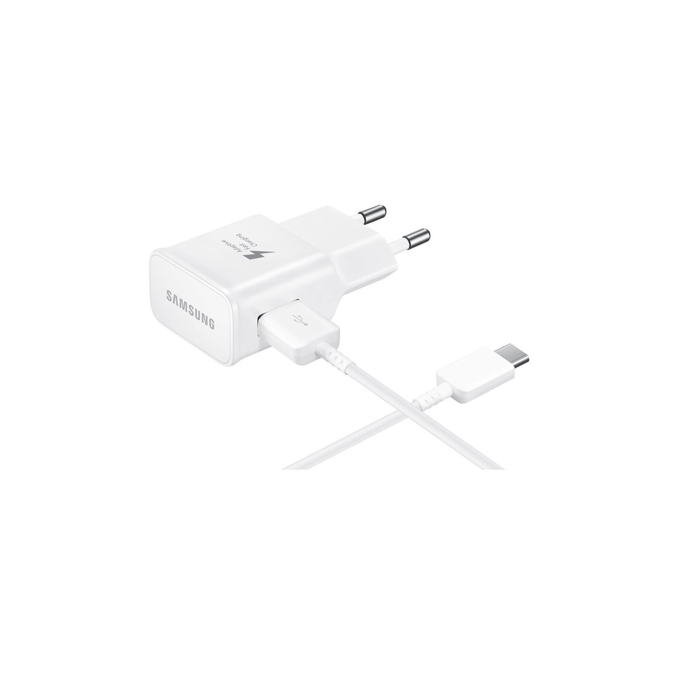 Samsung 15W Fast Charger with USB-C Cable 1.5m - White — Buy in Cyprus with Fast Delivery