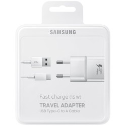 Buy Samsung 15W Fast Charger with USB-C Cable 1.5m - White in Cyprus, Nicosia, Limassol, Larnaka, Pafos
