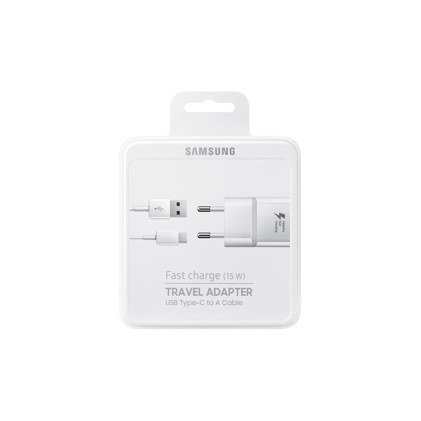 Samsung 15W Fast Charger with USB-C Cable 1.5m - White — Buy in Cyprus with Fast Delivery