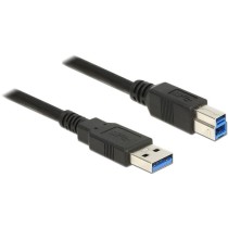 DELOCK USB Cable USB 3.0 A to B - 2.00m - Black — Buy in Cyprus with Fast Delivery