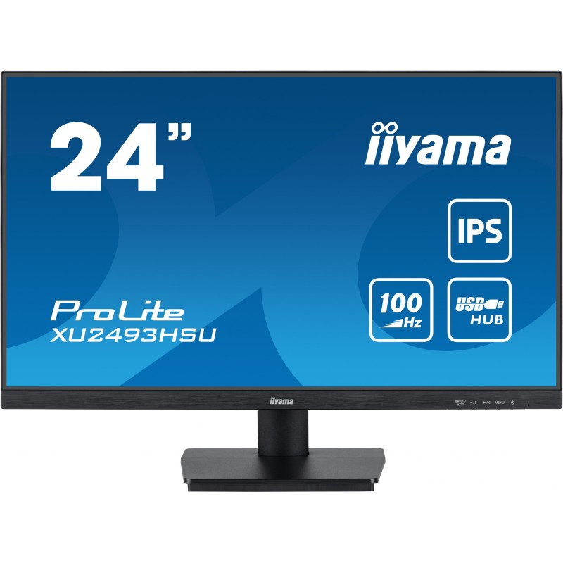 Buy IIYAMA 60.5cm (23.8') XU2493HSU-B7 - 23.8-inch IPS monitor, 16:9, HDMI, DP, ... in Cyprus, Nicosia, Limassol, Larnaka, Pafos