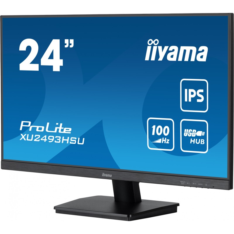 Buy IIYAMA 60.5cm (23.8') XU2493HSU-B7 - 23.8-inch IPS monitor, 16:9, HDMI, DP, ... in Cyprus, Nicosia, Limassol, Larnaka, Pafos