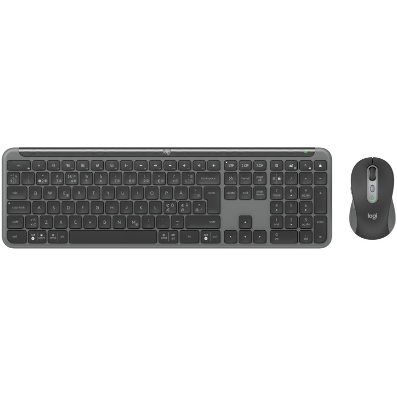 Buy Logitech Signature Slim Combo - MK950 - Graphite, Bluetooth 5.1 LE, QWERTY k... in Cyprus, Nicosia, Limassol, Larnaka, Pafos