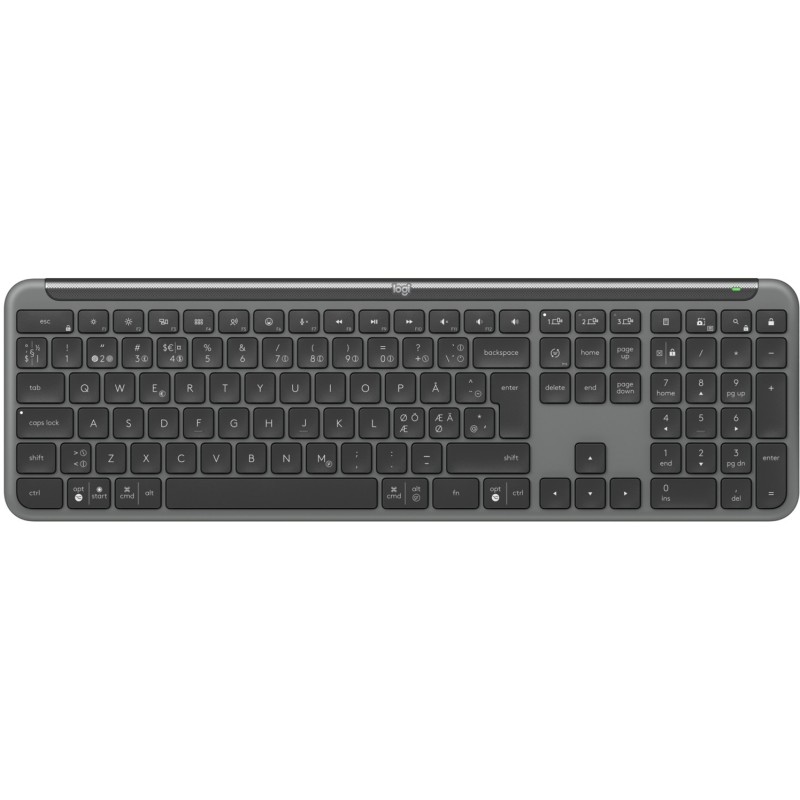 Buy Logitech Signature Slim Combo - MK950 - Graphite, Bluetooth 5.1 LE, QWERTY k... in Cyprus, Nicosia, Limassol, Larnaka, Pafos
